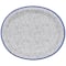 Next Chapter 12.25" Blue & White Floral Oval Paper Plates, 10ct. by Celebrate It™